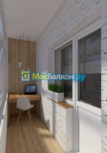 Остекление балконов под ключ по доступным ценам в Пушкино | МосБалкон