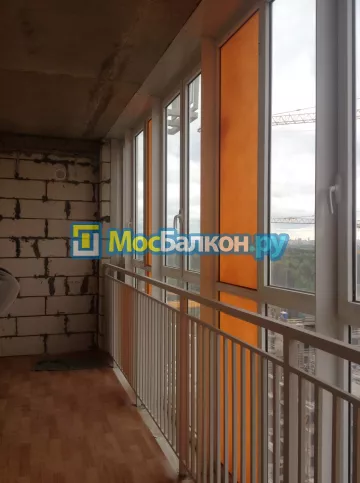 Шкаф на балкон купить в Пушкино на заказ недорого от МосБалкон