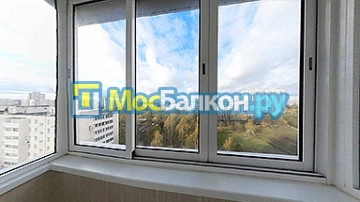 Алюминиевое остекление лоджий под ключ по доступным ценам в Пушкино | МосБалкон