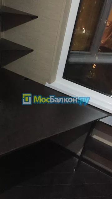 Шкаф на балкон купить в Пушкино на заказ недорого от МосБалкон