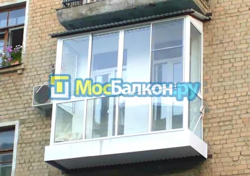 Алюминиевое остекление балконов под ключ по доступным ценам в Пушкино | МосБалкон