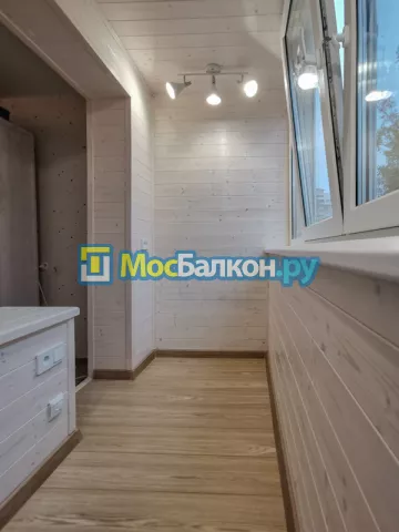 Отделка балконов в Пушкино | Отделка балконов и лоджий и обшивка под ключ в МосБалкон