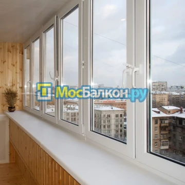 Остекление лоджий под ключ по выгодной цене в Пушкино – застеклить лоджию и балкон в МосБалкон