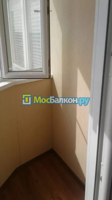 Отделка балкона и лоджии пластиковыми ПВХ панелями в Пушкино от компании МосБалкон