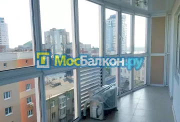Остекление лоджий под ключ по выгодной цене в Пушкино – застеклить лоджию и балкон в МосБалкон
