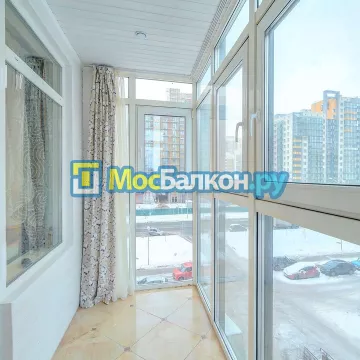 Французское остекление балконов и лоджий под ключ по доступным ценам в Пушкино | МосБалкон
