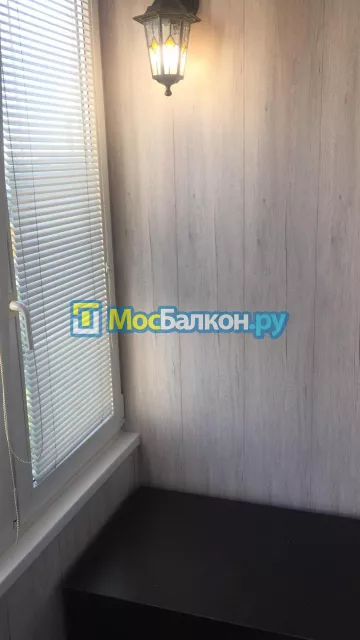 Шкаф на балкон купить в Пушкино на заказ недорого от МосБалкон