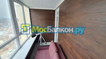 Шкаф на балкон купить в Пушкино на заказ недорого от МосБалкон