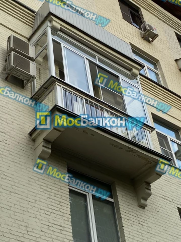 Панорамное остекление заказать под ключ по выгодной цене в Пушкино от компании МосБалкон