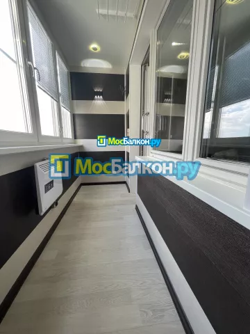 Отделка балконов в Пушкино | Отделка балконов и лоджий и обшивка под ключ в МосБалкон