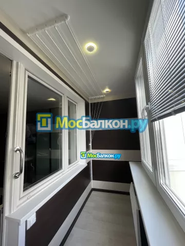 Отделка балконов в Пушкино | Отделка балконов и лоджий и обшивка под ключ в МосБалкон