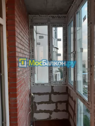 Панорамное остекление заказать под ключ по выгодной цене в Пушкино от компании МосБалкон