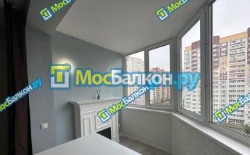 Объединение балкона и лоджии с комнатой в  Пушкино