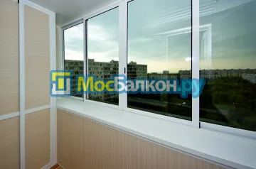Французское остекление балконов и лоджий под ключ по доступным ценам в Пушкино | МосБалкон