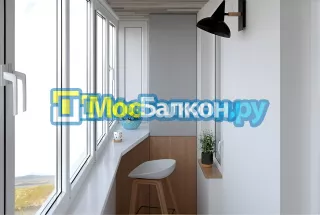 Остекление лоджий под ключ по выгодной цене в Пушкино – застеклить лоджию и балкон в МосБалкон