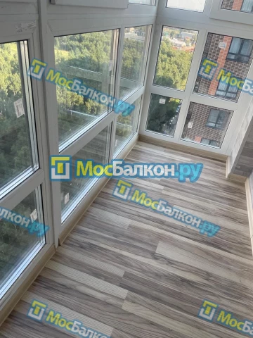 Панорамное остекление заказать под ключ по выгодной цене в Пушкино от компании МосБалкон