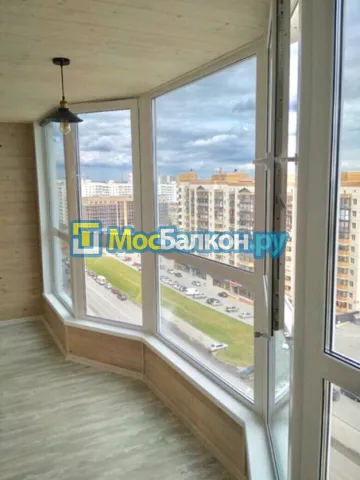 Остекление лоджий под ключ по выгодной цене в Пушкино – застеклить лоджию и балкон в МосБалкон