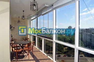 Отделка балкона и лоджии пластиковыми ПВХ панелями в Пушкино от компании МосБалкон