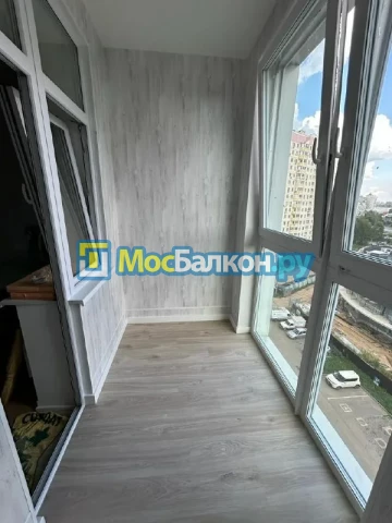 Алюминиевое остекление лоджий под ключ по доступным ценам в Пушкино | МосБалкон
