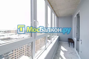 Французское остекление балконов и лоджий под ключ по доступным ценам в Пушкино | МосБалкон