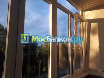 Алюминиевое остекление лоджий под ключ по доступным ценам в Пушкино | МосБалкон