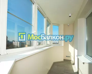 Французское остекление балконов и лоджий под ключ по доступным ценам в Пушкино | МосБалкон