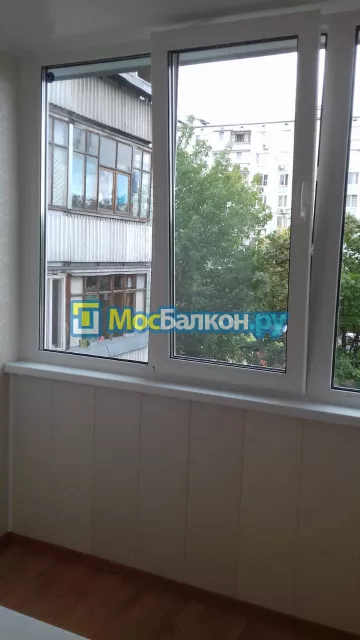 Пластиковое остекление балконов под ключ по доступным ценам в Пушкино | МосБалкон