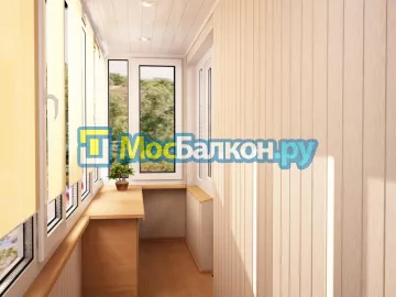 Остекление лоджий под ключ по выгодной цене в Пушкино – застеклить лоджию и балкон в МосБалкон