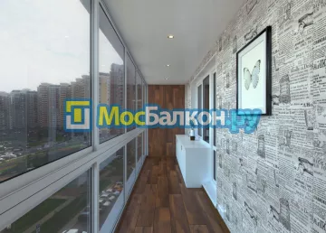 Шкаф на балкон купить в Пушкино на заказ недорого от МосБалкон