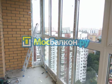 Отделка балкона и лоджии пластиковыми ПВХ панелями в Пушкино от компании МосБалкон