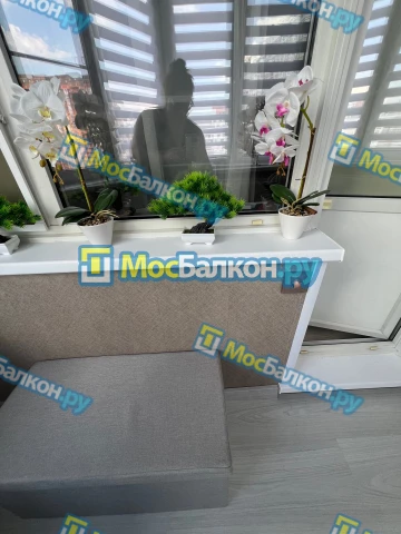 Отделка балконов в Пушкино | Отделка балконов и лоджий и обшивка под ключ в МосБалкон
