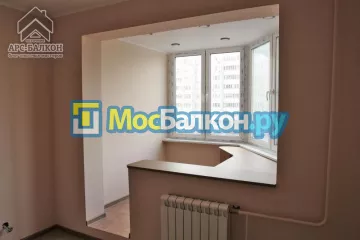 Остекление лоджий под ключ по выгодной цене в Пушкино – застеклить лоджию и балкон в МосБалкон