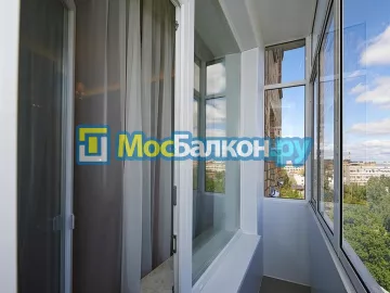 Алюминиевое остекление лоджий под ключ по доступным ценам в Пушкино | МосБалкон