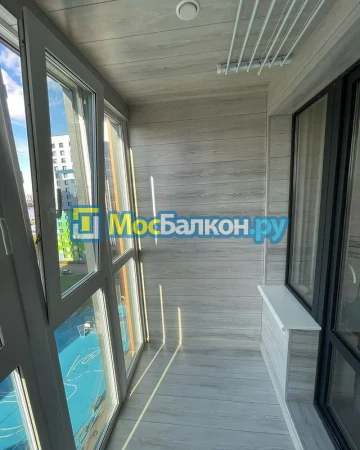 Отделка балконов в Пушкино | Отделка балконов и лоджий и обшивка под ключ в МосБалкон