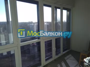 Французское остекление балконов и лоджий под ключ по доступным ценам в Пушкино | МосБалкон