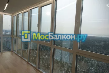 Французское остекление балконов и лоджий под ключ по доступным ценам в Пушкино | МосБалкон