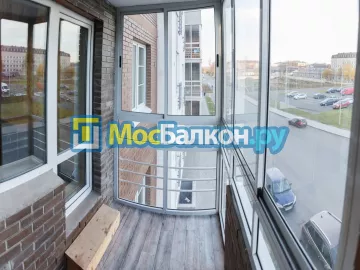 Остекление лоджий под ключ по выгодной цене в Пушкино – застеклить лоджию и балкон в МосБалкон