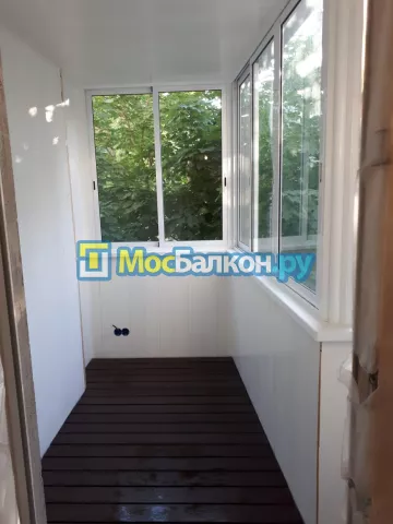 Отделка балконов в Пушкино | Отделка балконов и лоджий и обшивка под ключ в МосБалкон