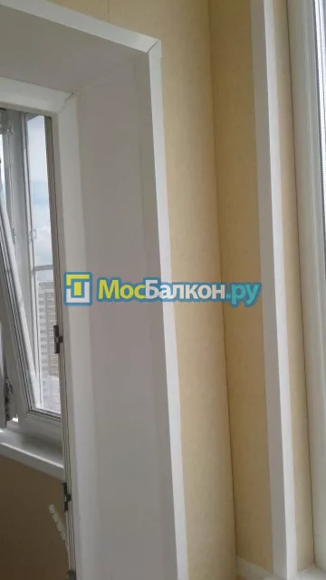 Отделка балкона и лоджии пластиковыми ПВХ панелями в Пушкино от компании МосБалкон