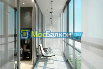 Французское остекление балконов и лоджий под ключ по доступным ценам в Пушкино | МосБалкон