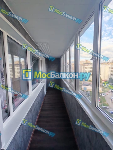 Остекление лоджий под ключ по выгодной цене в Пушкино – застеклить лоджию и балкон в МосБалкон