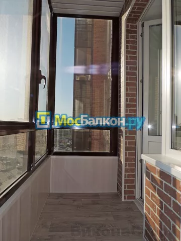 Шкаф на балкон купить в Пушкино на заказ недорого от МосБалкон