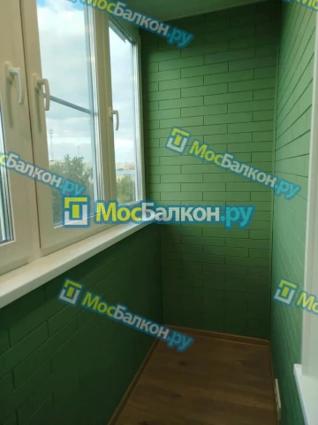 Отделка балконов в Пушкино | Отделка балконов и лоджий и обшивка под ключ в МосБалкон