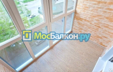 Французское остекление балконов и лоджий под ключ по доступным ценам в Пушкино | МосБалкон