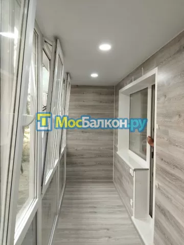 Отделка балконов в Пушкино | Отделка балконов и лоджий и обшивка под ключ в МосБалкон