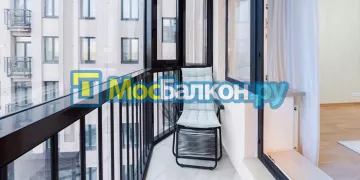 Отделка балкона и лоджии пластиковыми ПВХ панелями в Пушкино от компании МосБалкон