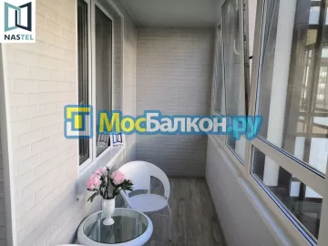 Французское остекление балконов и лоджий под ключ по доступным ценам в Пушкино | МосБалкон