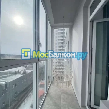 Французское остекление балконов и лоджий под ключ по доступным ценам в Пушкино | МосБалкон