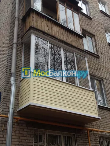 Остекление лоджий под ключ по выгодной цене в Пушкино – застеклить лоджию и балкон в МосБалкон