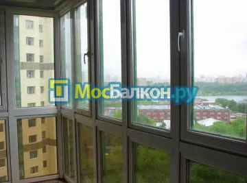 Алюминиевое остекление балконов под ключ по доступным ценам в Пушкино | МосБалкон